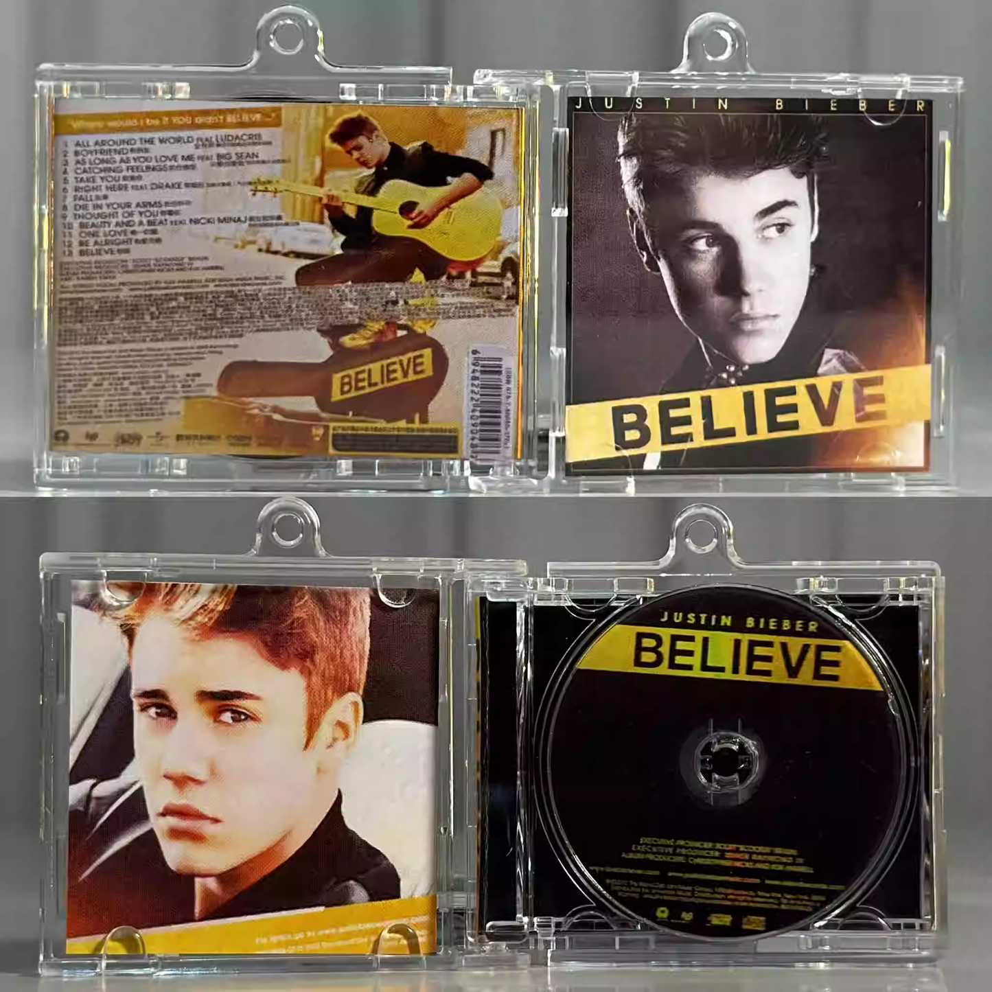 Justin Bieber Mini Album NFC Keychain